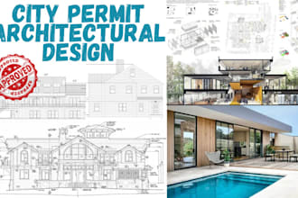do city permit architectural design swimming pool landscape, backyard design