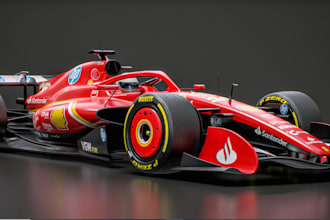 mod 3d sport car,f1 for racing game,3d car chase animation,car sculpture,texture