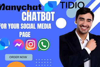 setup manychat instagram dm automation using manychat ai chatbot chatfuel tidio