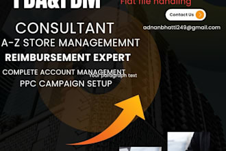 be your amazon fba consultant and amazon virtual assistant set up amazon store