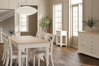 model and render furniture for product shots and animations