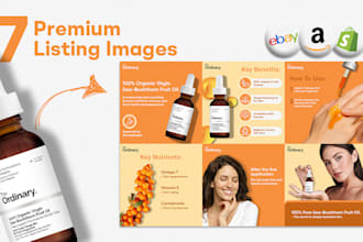 create amazon listing pictures, amazon images, and product infographics