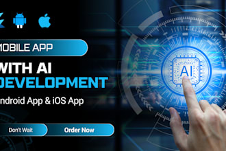create ai mobile app for android, ios app using flutter