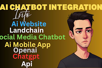 ai chatbot integration chatgpt openai api integration ai landchain ai website
