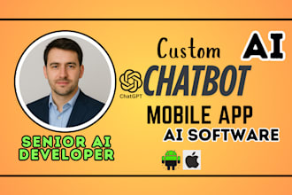 build ai model, ai chatgpt mobile app, ai website, ai app, ai saas