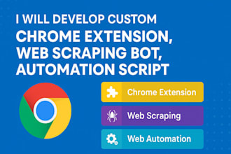 do google chrome extension web automation web scraping web crawler