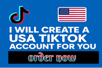 usa tiktok account, us tiktok account, tiktok usa account