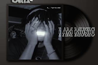 do a custom music album cover design