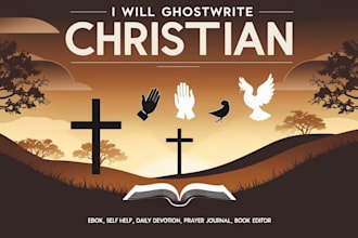 ghostwrite christian ebook, self help, daily devotion, prayer journal
