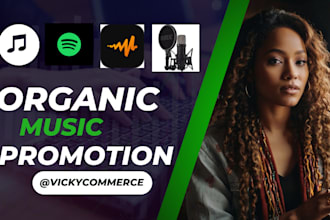 promote your spotify music with real, organic growth and targeted ads