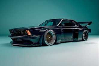 fix 3d automotive error, gta car, fivem vehicle,asseto corsa,sport car, widebody