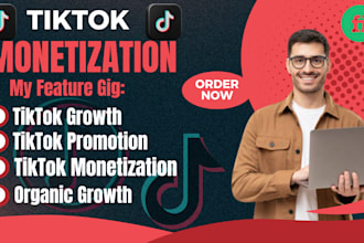 grow and promote your tiktok account organically tiktok monetization