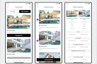 craft real estate app, property app, property listing app,