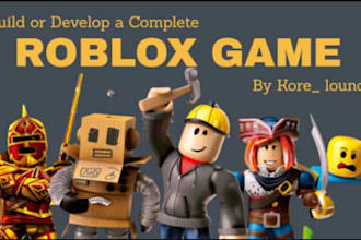 make acomplete roblox game,roblox simulator game as roblox game expert developer
