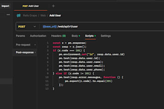 do manual or automation testing for API, web and mobile app
