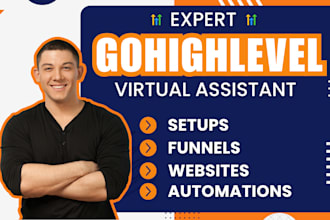 gohighlevel expert VA gohighlevel website go high level funnel ghl automation
