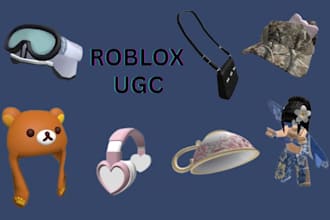 create roblox ugc accessories, weapons, gears and characters
