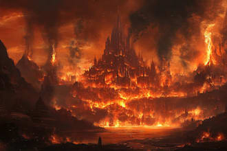 make a environment concept arts for movies, games, etc