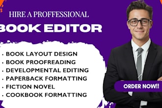 proofread, edit and format fiction and nonfiction, memoir, self help for KDP