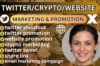 promote twitter tweet shoutout website link to 80m,ig,yt,app,tiktok crypto users