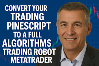 convert your trading pinescript to a full algorithms trading robot metatrader