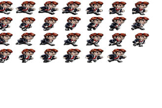 create 2d sprite sheet character sprite sheet animation in pixel art
