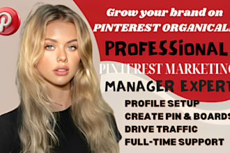 setup,optimize and do pinterest marketing, pins and boards