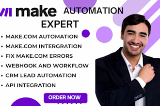 make com automation app integration make com expert no code automation make com