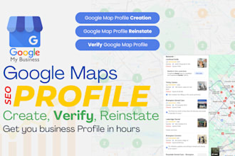 reinstate gmb and fix suspended google map business profile