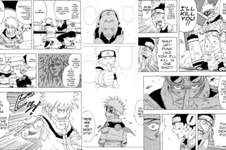 draw detailed manga comic page anime storyboard panel in nsfw as manga artist