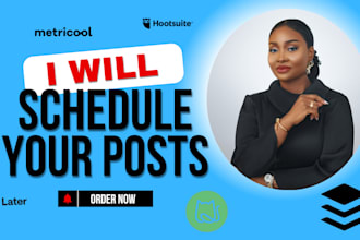 schedule post with buffer loomly metricool hootsuite planable calendry VA
