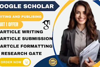 write and publish backdated article peer reviewed journal in google scholar