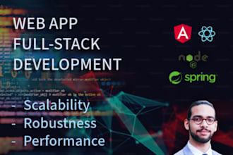 build your fullstack web app using angular and spring boot
