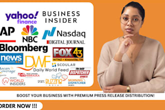 write your business press release or news announcement technology crypto finance