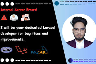 be your dedicated laravel developer for bug fixes and improvements