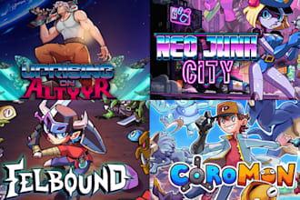 steam capsule game poster marketing banner game ui environment design game art