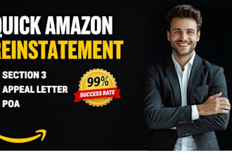 do amazon account reinstatement appeal letter section 3 amazon reactivation