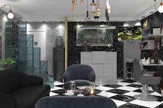 craft 3d modern hair salon, spa interior design, nails salon, barber shop,sauna