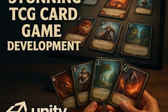 design and develop your custom tcg card game in unity