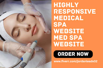 medical spa website med spa website medical aesthetic website medspa website wix