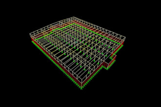 do structural design foundation for rcc steel structures with drawings