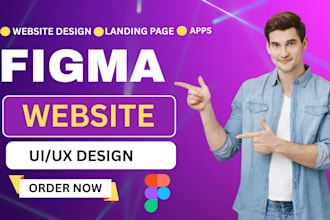 design professional figma website UI UX, web templates, and wordpress mockups