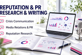 do crisis communication assigned, media relations, PR, reputation research