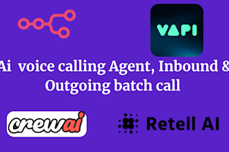 build ai voice agent, vapi ai n8n automation, retell ai, crewai agent setup