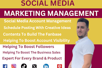 be digital marketing manager for your app, skincare, fitness, music book shopify