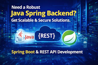 java spring boot backend development