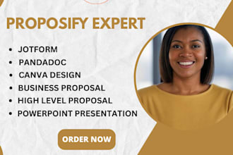 create go high level proposify, pandadoc jotform, better proposal design