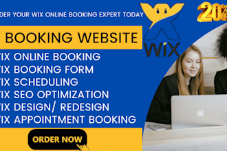 create a wix booking page with route based or location specific scheduling