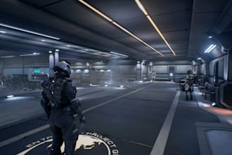 develop unreal engine game development, multiplayer game, unreal engine map, ue5