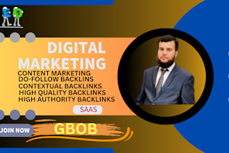 build high quality SEO backlinks from da 35 to 90 authority websites